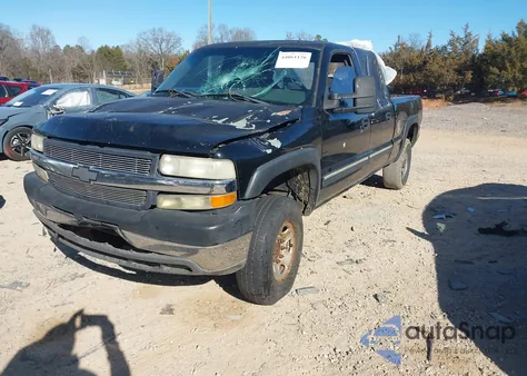 2001 Chevrolet Silverado 2500Hd Lt from USA, damaged, VIN 1GCHK23181F149719